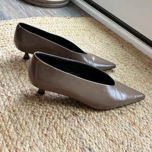 Tony Bianco Cherry Liqueur Crinkle heels